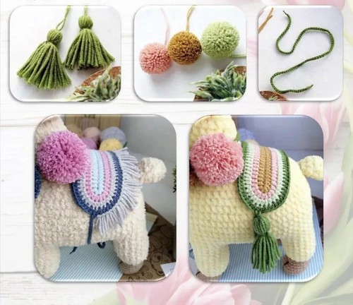 Llama Crochet Pattern PDF –Step-by-Step Amigurumi DIY Tutorial, 20-25 cm English - Picture 2 of 6