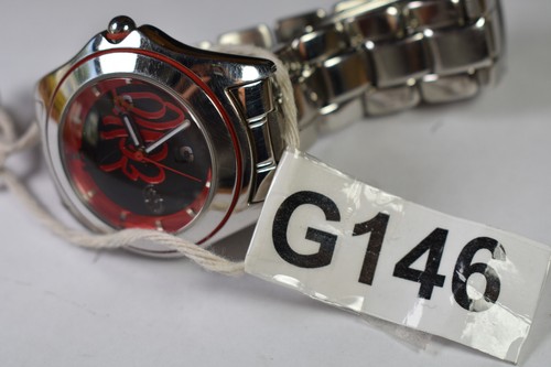 Marc Ecko Chronicles E6500001G Mirror/Red Dial Men's Watch NEW BATTERY! - Picture 7 of 7