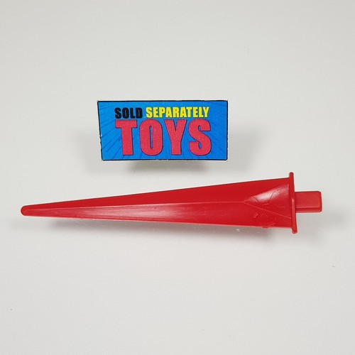 Godaikin Daltanias SPEAR FEMALE PART lance Popy Bandai Toei red accessory weapon - Picture 12 of 12