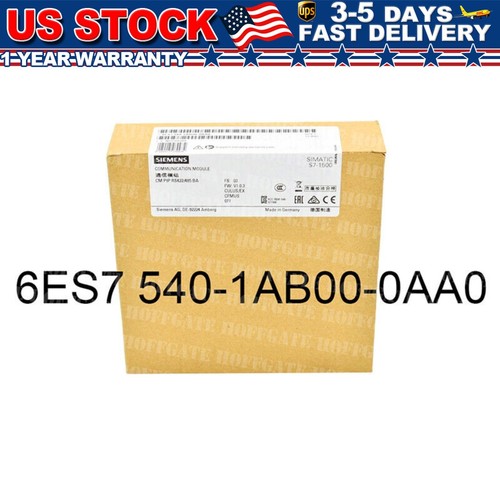 New Siemens SIMATIC S7-1500 6ES7540-1AB00-0AA0 6ES7 540-1AB00-0AA0