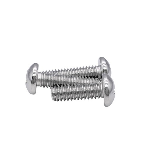 M2 M2.5 M3 M3.5 M4 304 Stainless Steel Phillips Cross Pan Head Machine Screws - Picture 2 of 12