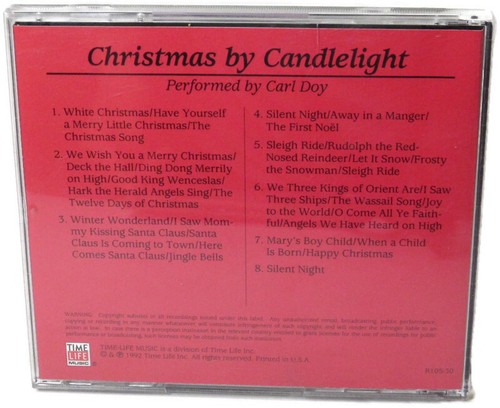 Christmas By Candlelight Time Life Carl Doy CD 1992 - Imagen 3 de 4