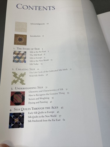 Seidenquilts von Hanne Vibeke De Koning - Ansteck Quiltbuch 7 Muster Vorlagen - Bild 9 von 12