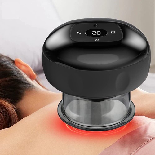 Smart Scraping Massager Electric Cupping Therapy Red Light Heating Slimming Body - Bild 19 von 20