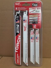Milwaukee SAWZALL General Purpose Reciprocating Blade Set (6-Piece) 49-22-1306A
