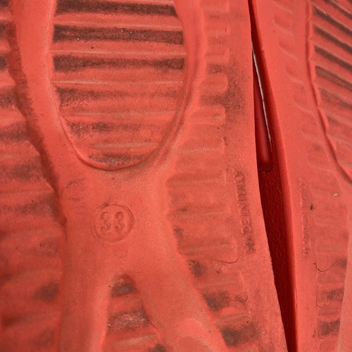 Armani Boys Pool Sliders - Red - Size EU 33 UK 1 - Picture 9 of 9