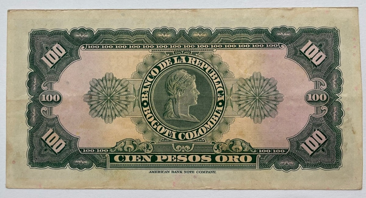 Colombie - p426e - 100 Pesos oro - 01.01.1990 - Banco de la República