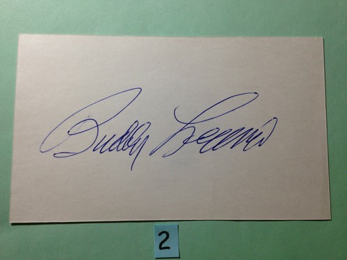 3x5 Autographed Index Cards - MLB Players/Coaches - You Pick - Picture 52 of 253