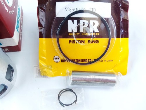 FOR Yamaha DT100 1976-1979 MX100 ('79-83) Piston + Ring + Pin O/S 0.50 New -558- - Picture 6 of 6