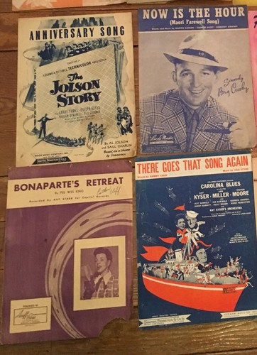 Lot of 35 Vintage Sheet Music - Many Movie Stars and Movie-related songs - Picture 7 of 8