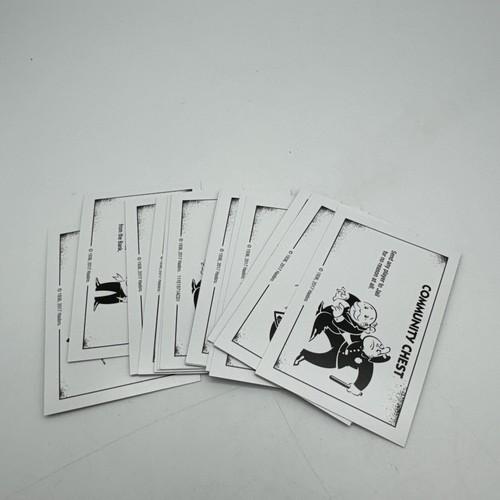 Monopoly Cheaters Edition Replacement Parts Dice Chance, Community & Cheat Cards - Picture 7 of 8