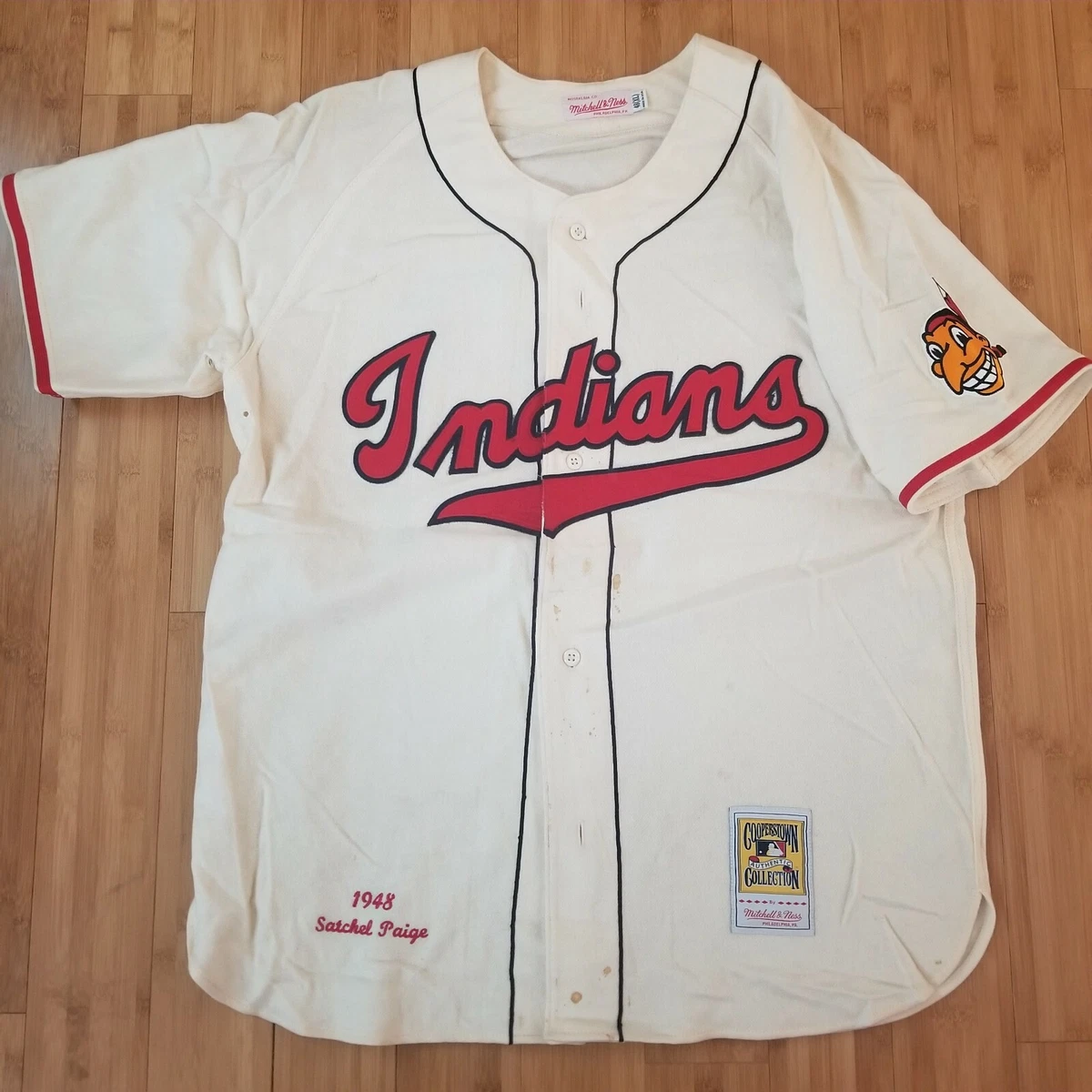 satchel paige cleveland jersey