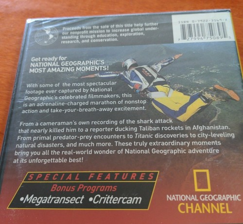 National Geographics Most Amazing Moments DVD Megatransect  Crittercam - Picture 3 of 3