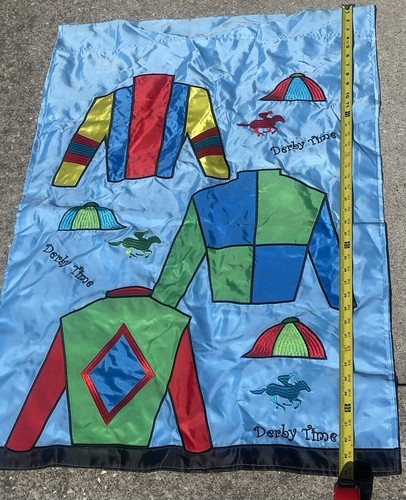 Horse Racing Banner Flag Premium Exclusive Design, Kentucky Derby - Picture 3 of 3