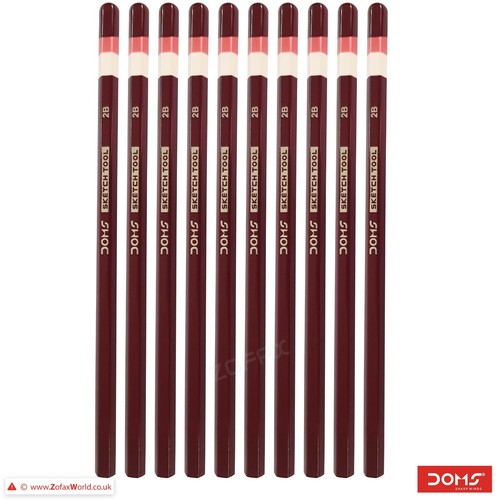 DOMS Artist 6H - 12B Grade Drawing Pencils Pack Sketch Tone Shade Soft-Hard Lead - Picture 48 of 113