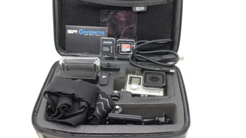 GoPro Hero 4 Silver Action Camera W/G Force Axis Sensor Pack+ accessories #41227 - Picture 2 of 15