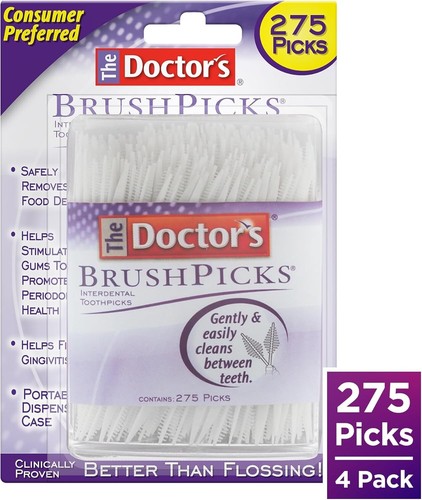 Portable 2-in-1 Dental Picks & Interdental Brushes - Superior Gum Care Solution - Picture 4 of 10