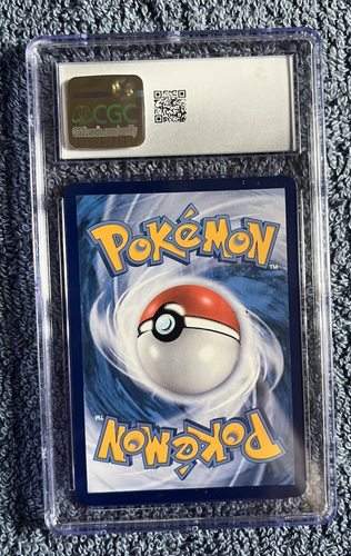 CGC 10 Mewtwo 2021 Pokemon Indonesian SM Promo KFC Chaki Kids Meal Holo 184/SM-P - Picture 2 of 2