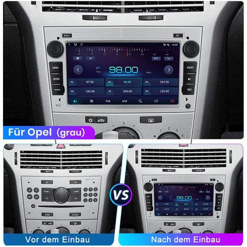 64G Autoradio Für Opel Corsa C/D Zafira B Astra G H Apple Carplay GPS Android 13 - Bild 2 von 14