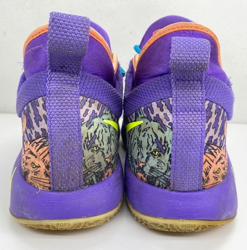 Men's Nike PG2 'Mamba Mentality' Basketball A02986-001 10.5 Purple Paul George - Picture 7 of 21