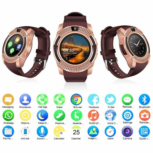 Bluetooth Smart Watch Phone For Men Women Boy Girls Smartwatch for Android Phone - Picture 5 of 8