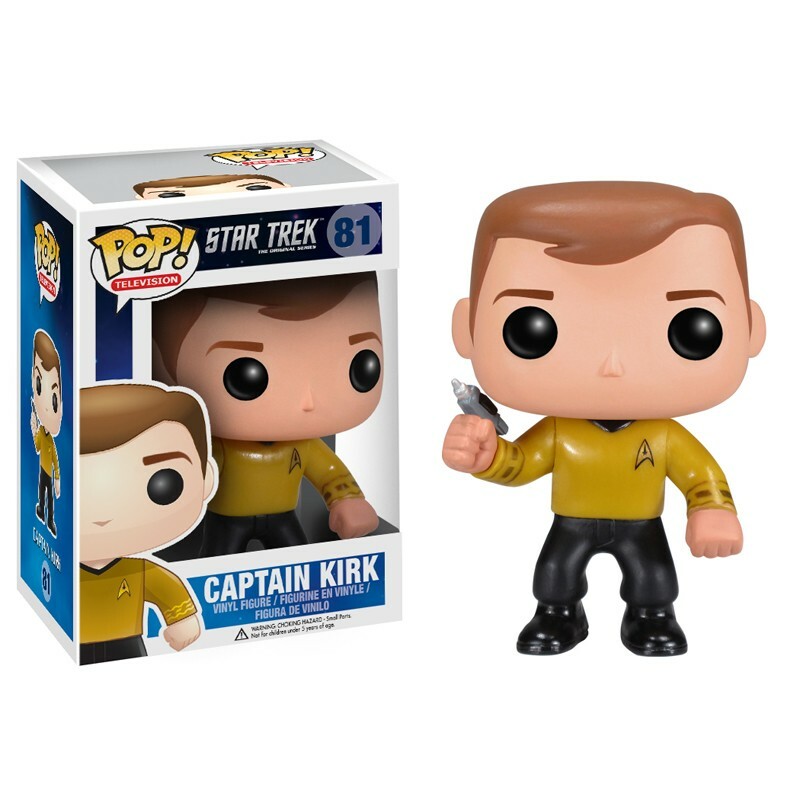 Funko Pop Movie Estrella Trek capitán Kirk 81 Raro Nuevo Funko Pop Movie Estrella Trek capitán Kirk 81 Raro Nuevo