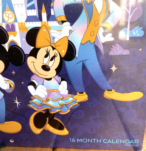 Walt Disney World 50th Anniversary 2022 Calendar - Bild 2 von 7