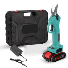 21V Electric Cordless Branch Scissors 35mm Pruning Shear Pruner Garden Cutter