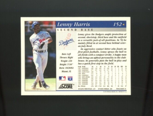 1994 Score Baseball Base set cards 1 to 330, U-PICK, RB7 - Picture 256 of 484