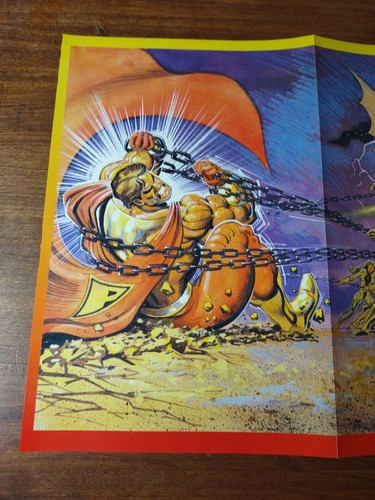 Hero Illustrated Centerfold Poster Prime Ultraverse Malibu Greyfogle 1993 VTG - Picture 2 of 10