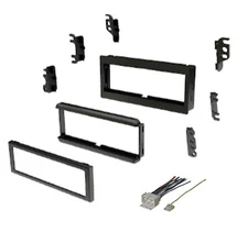 Radio Mounting Stereo Install Installation Single Din w/ Wire Harness Dash Kit P