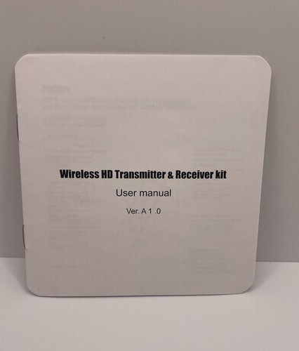 Wireless Hdmi Transmitter and Receiver, Wireless HD Extender Plug & Play TR20 - Picture 10 of 11