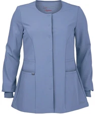 GREYS ANANTOMY SIGNATURE SYTETCH SCRUB JACKETS IN CEIL  #2407 IN ALL SIZES, NWT