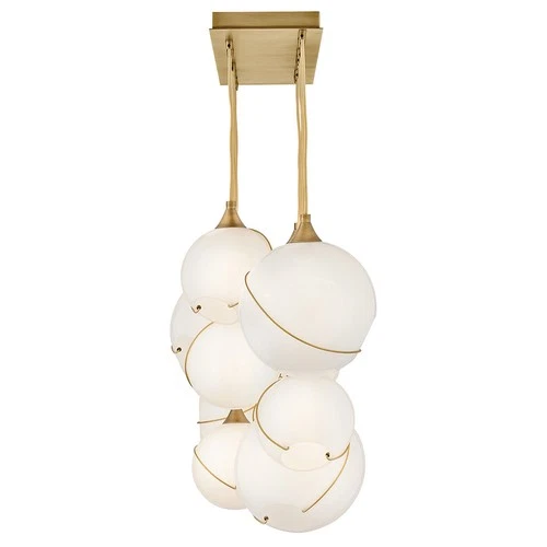 Hinkley Lighting 30305 Skye 13 Light 60"W Linear Pendant - Brass - Picture 4 of 7