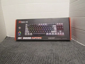 Xtrike Me 87-Key Clavier de jeu mécanique GK-989B