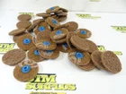 40 NEW SURFACE CONDITIONING QUICK CHANGE DISCS 2" BROWN/COARSE