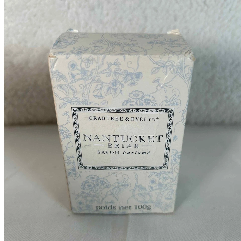 Paquete de 5 jabones de baño perfumados Crabtree Evelyn Nantucket Briar 3,5 oz NUEVO Foto 4 de 4