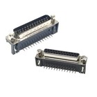 PCB Mount Connector DB25 Right Angles Connectors for Industrial Application