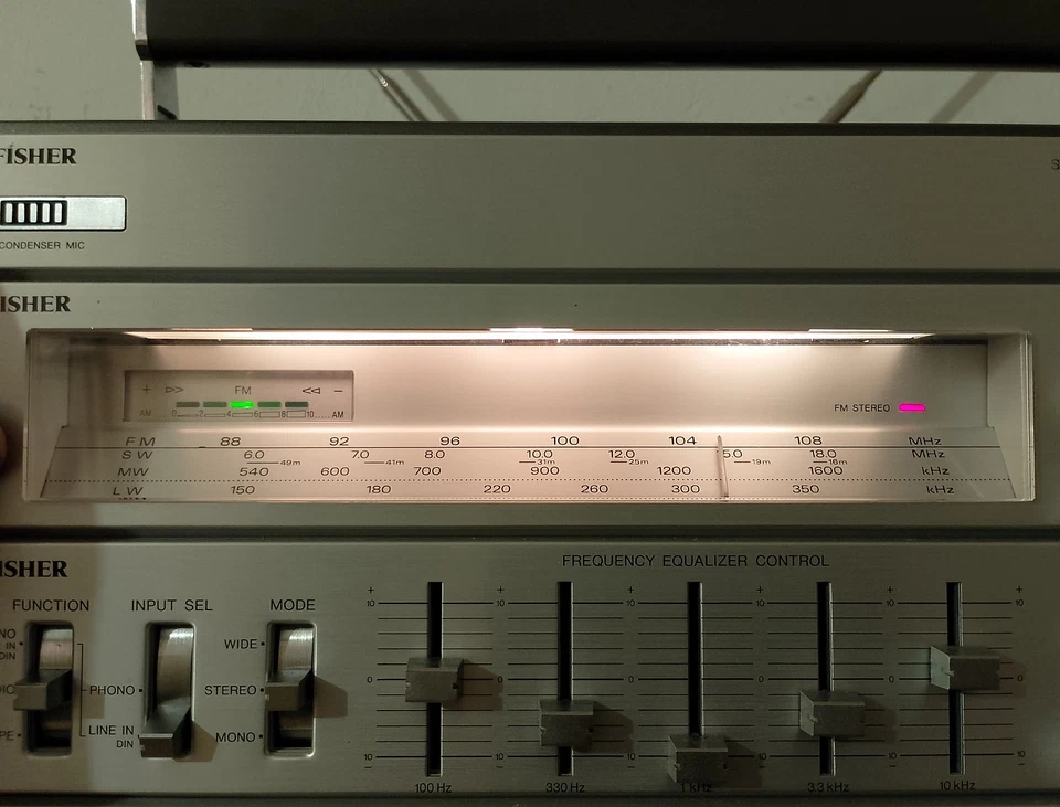 FISHER PH - 490 L HiFi STEREO TRAGBARER RADIO RECORDER - Bild 4 von 4