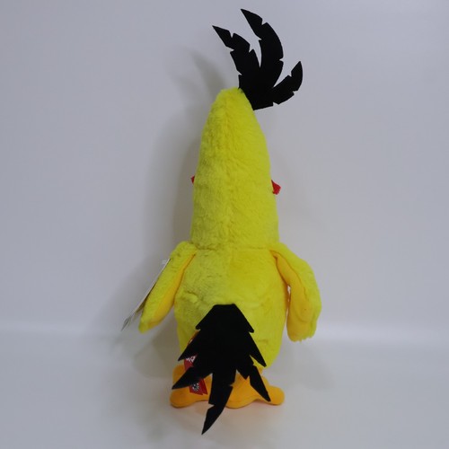 Nuevo con etiquetas Peluche Angry Birds Película 11" Chuck Yellow Bird TCC Global 2019 Oficial Rovio - Imagen 5 de 10