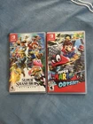 Nintendo Switch Games (Lot 2) Super Mario Odyssey and Super Mario Bros Ultimate