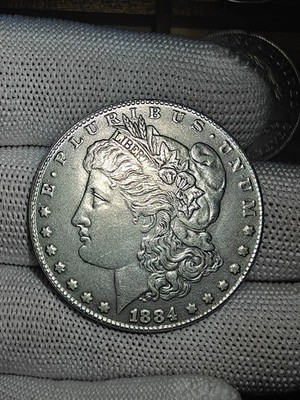 1884-CC Morgan Silver | Original Carson City Strike   Liberty & Eagle Design