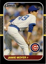 1987 Donruss #315 Jamie Moyer - Chicago Cubs