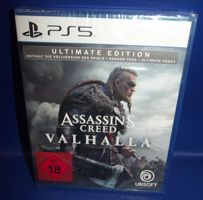 ***NEU- Assassin's Creed Valhalla - Ultimate Edition -PS5-Sony Playstation 5 ***