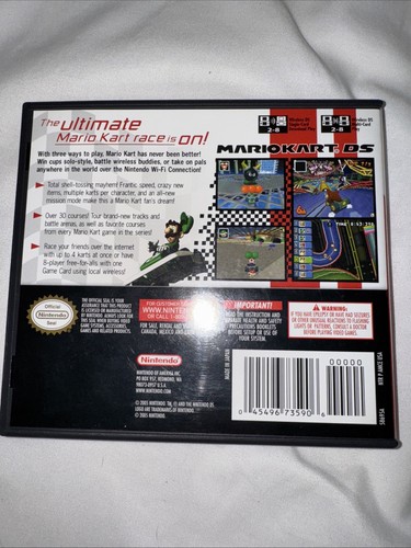 Nintendo DS Mariokart DS Game (case and booklet only) - Picture 2 of 7