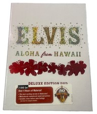 Elvis Aloha From Hawaii Deluxe Edition 2004, DVD 2 Disk & Booklet Set NEW SEALED