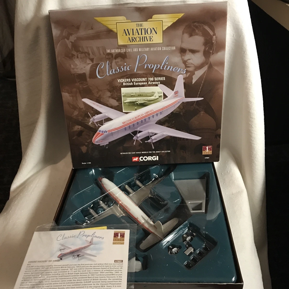 Corgi Vickers Contemporary Diecast Commercial Airliners for sale