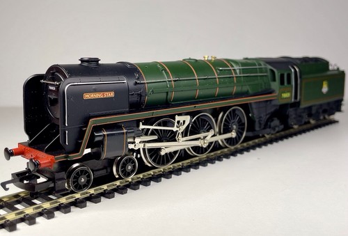 Hornby R033 BR Clase 7MT 4-6-2 Steam Loco Morning Star - Casi nuevo en caja - Calibre OO - Imagen 4 de 16