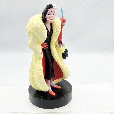 Disneyana Villains 1997 101 Dalmatians Cruella Figurine LE 3000 No Watch READ