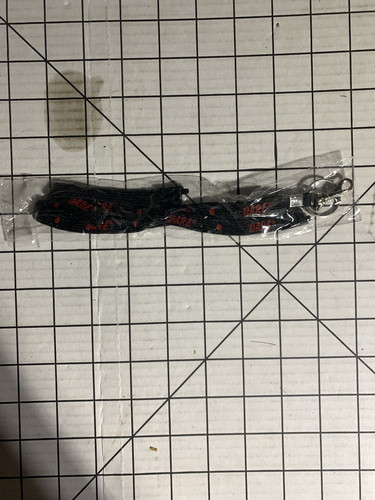 DARE To Keep Kids Off Drugs Red Black Lanyard Education Key B434 - Picture 1 of 1